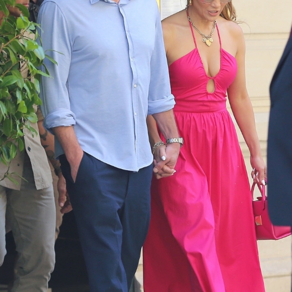 Reformation Stassie Sleeveless Halter Tie Midi Dress in Cherry Red - Picture 15 of 16